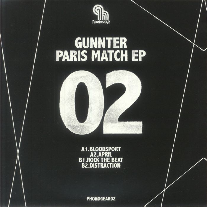 Gunnter – Paris Match EP vinyl cover
