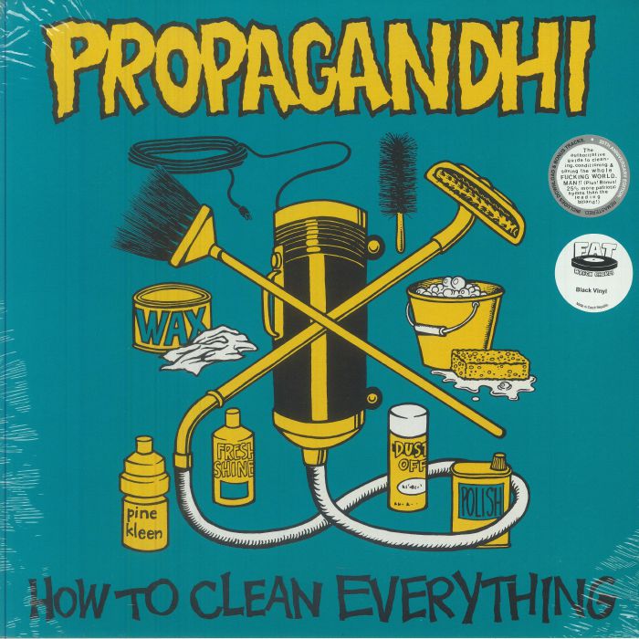 Propagandhi – How To Clean Everything (20th Anniversary Edition) vinyl cover