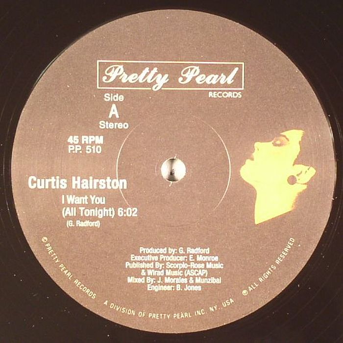 HAIRSTON, Curtis - I Want You (All Night)