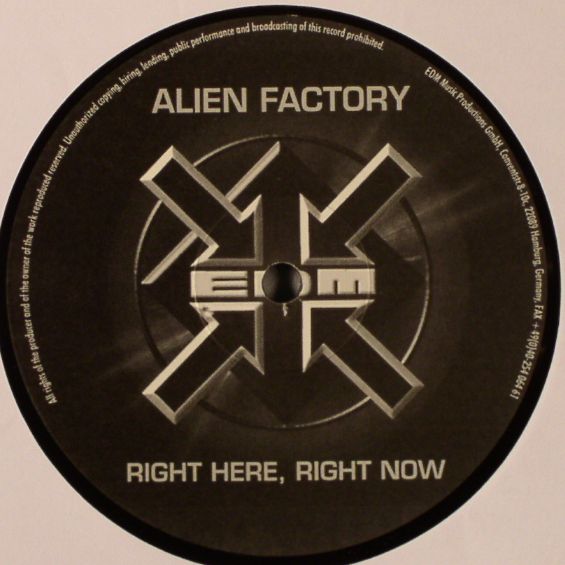 ALIEN FACTORY - Right Here Right Now