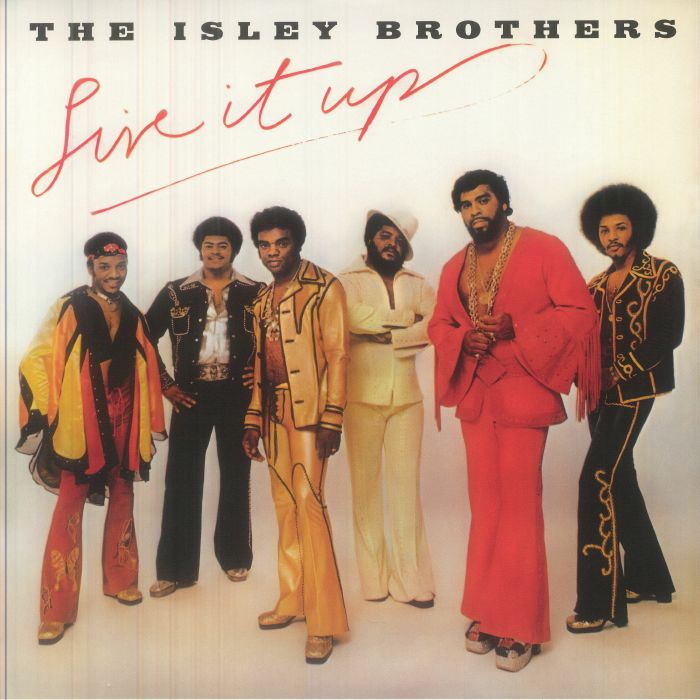 The Isley Brothers – Live It Up vinyl cover