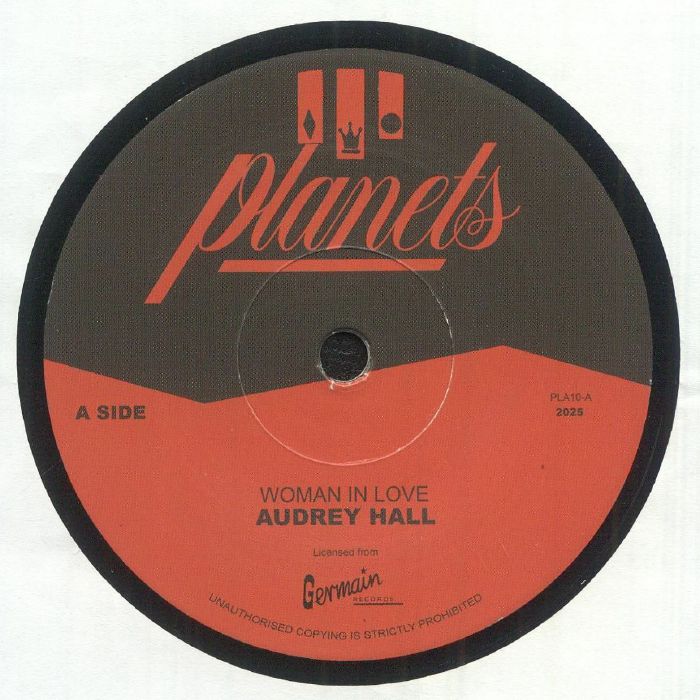 Audrey Hall – Woman In Love vinyl cover