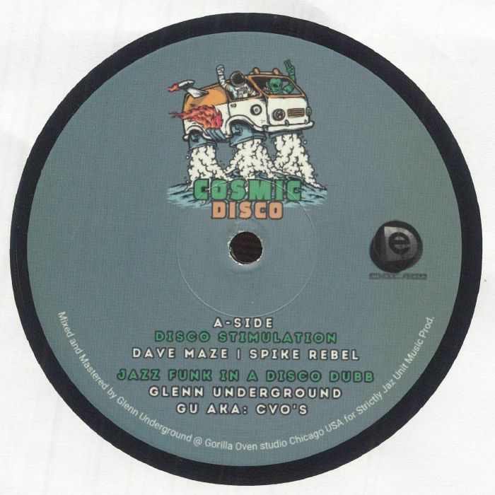 Dave MAZE/SPIKE REBEL/GLEN UNDERGROUND CVO - Cosmic Disco Vinyl at