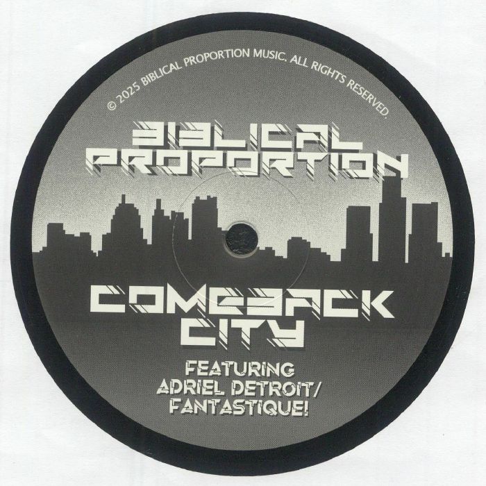 Thomas Barnett | Claude Young | Suburban Knight | Biblical Proportion – Comeback City vinyl cover