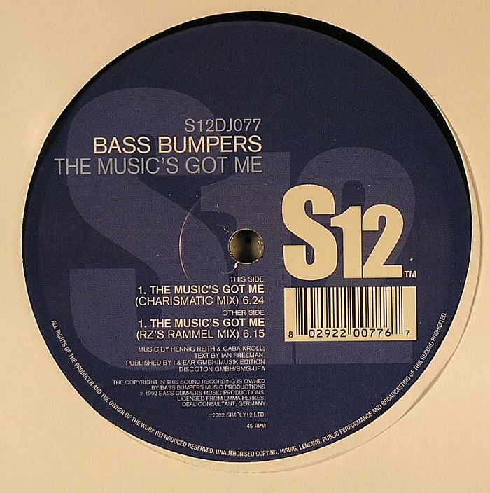 BASS BUMPERS The Music s Got Me Vinyl at Juno Records.