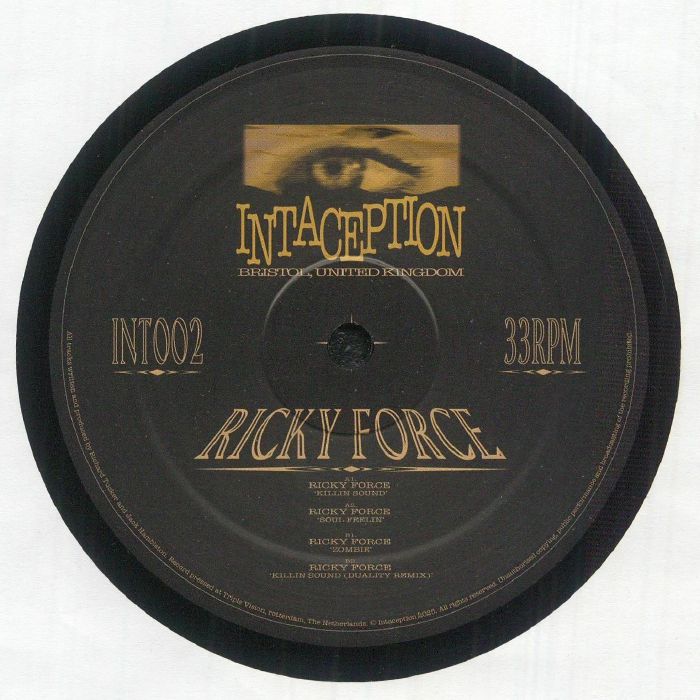 Ricky Force – INT002 vinyl cover