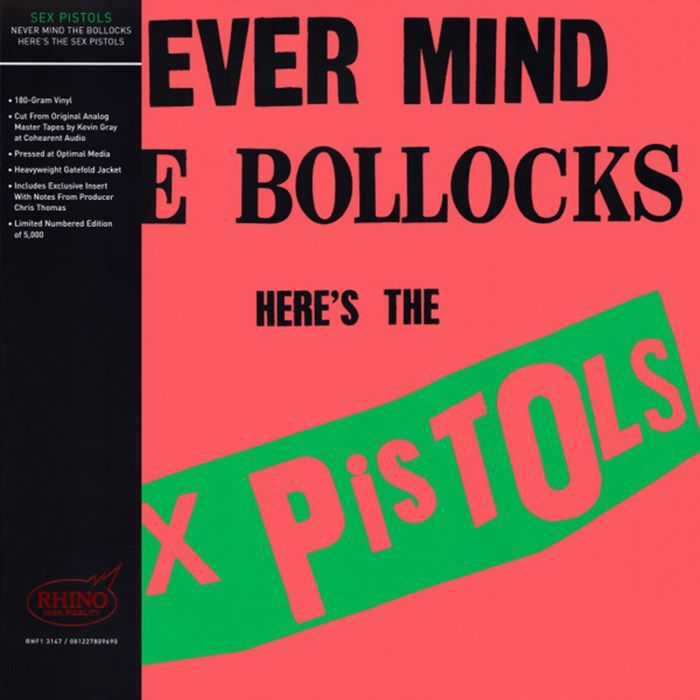 SEX PISTOLS - Never Mind The Bollocks Here's The Sex Pistols