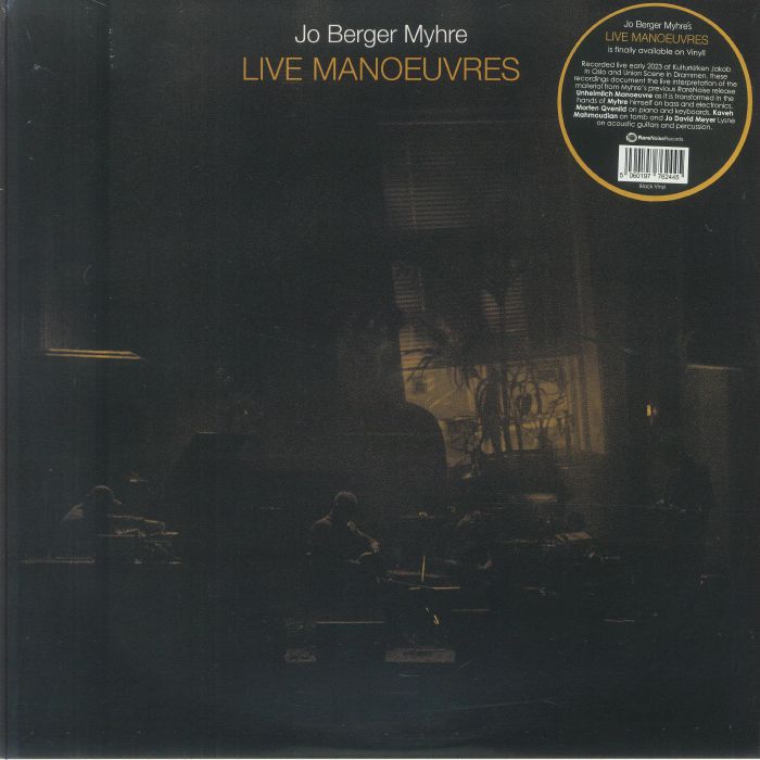Jo Berger Myhre – Live Manoeuvres vinyl cover