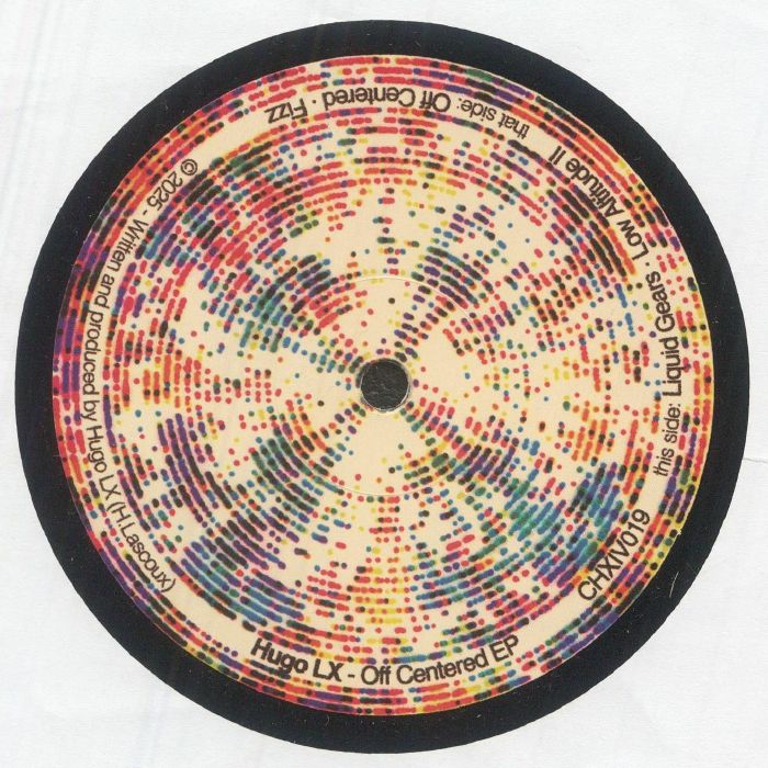 Hugo Lx – Off Centered EP vinyl cover