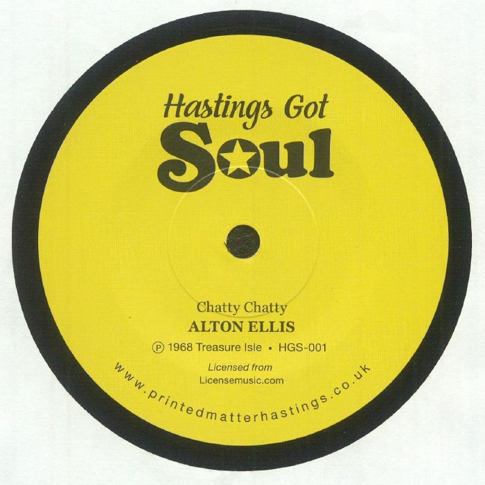 Alton Ellis | Duke Reid's Group – Chatty Chatty vinyl cover