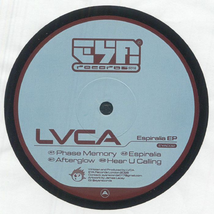 Lvca – Espiralia EP vinyl cover