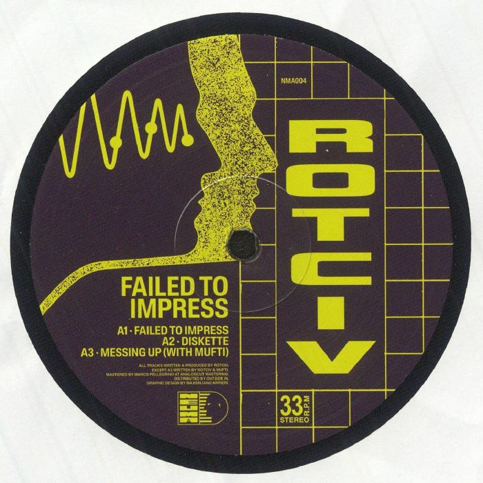 Rotciv – Failed To Impress vinyl cover