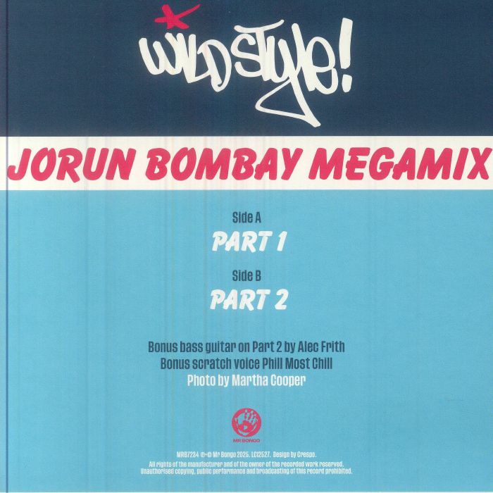 Jorun BOMBAY - Wild Style Megamix Parts 1 & 2 Vinyl at Juno Records.