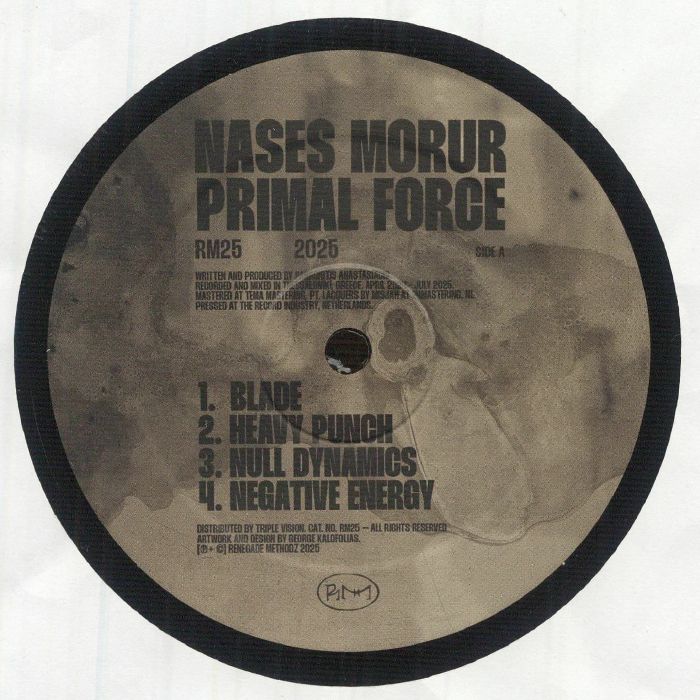 Nases Morur – Primal Force vinyl cover