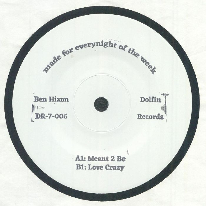 Ben Hixon – Meant 2 Be vinyl cover
