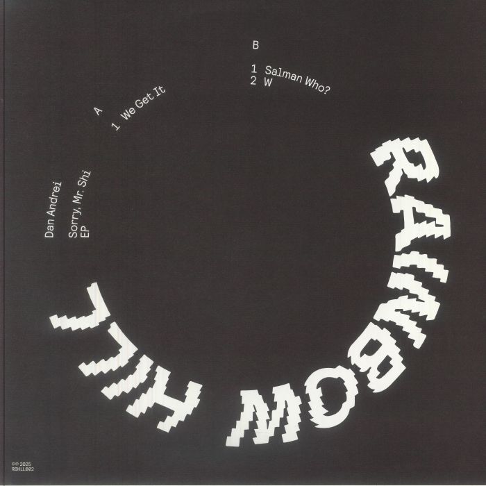 Dan Andrei – Sorry Mr Shi EP vinyl cover