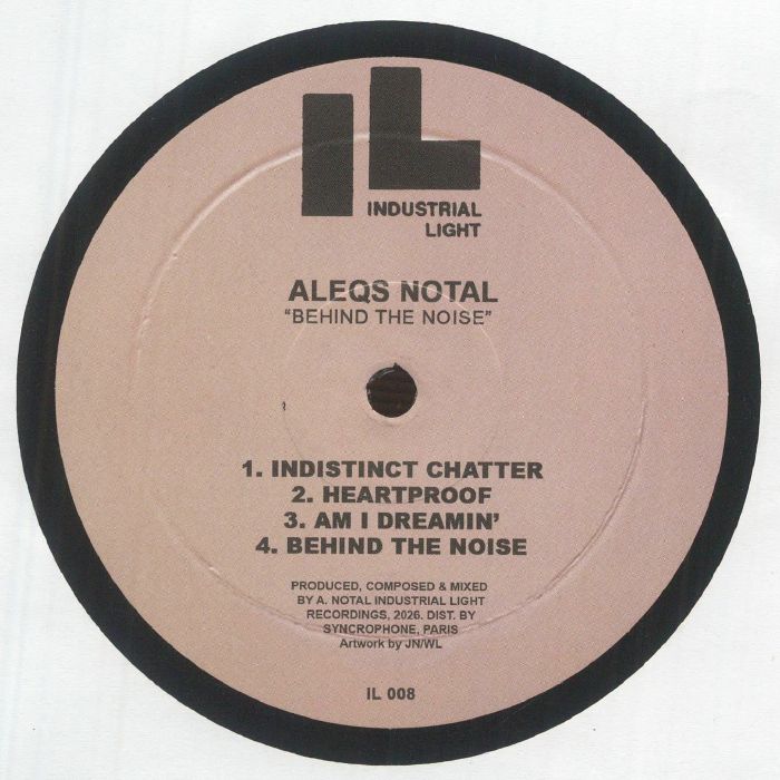 Aleqs Notal – Behind The Noise vinyl cover