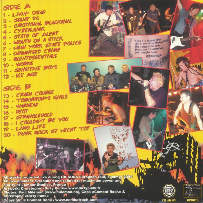UK SUBS - Violent State Vinyl at Juno Records.