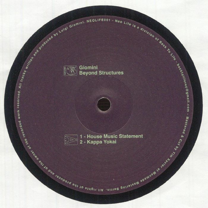 Giomini – Beyond Structures vinyl cover