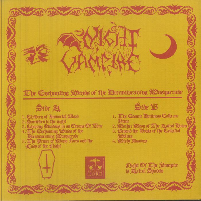 NIGHT OF THE VAMPIRE - The Enchanting Winds Of The Dreamweaving Masquerade