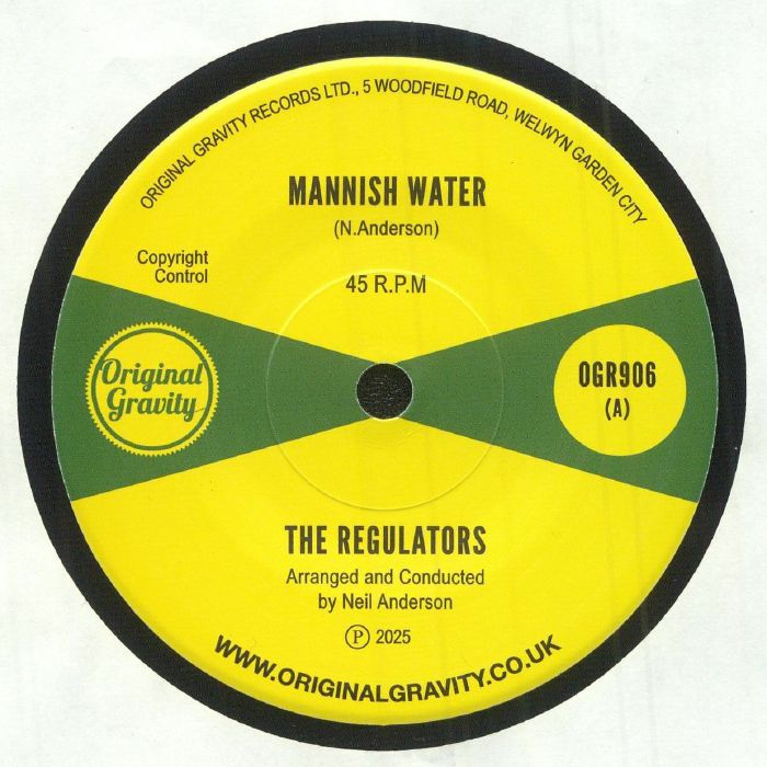 The Regulators | Prince Deadly – Mannish Water vinyl cover