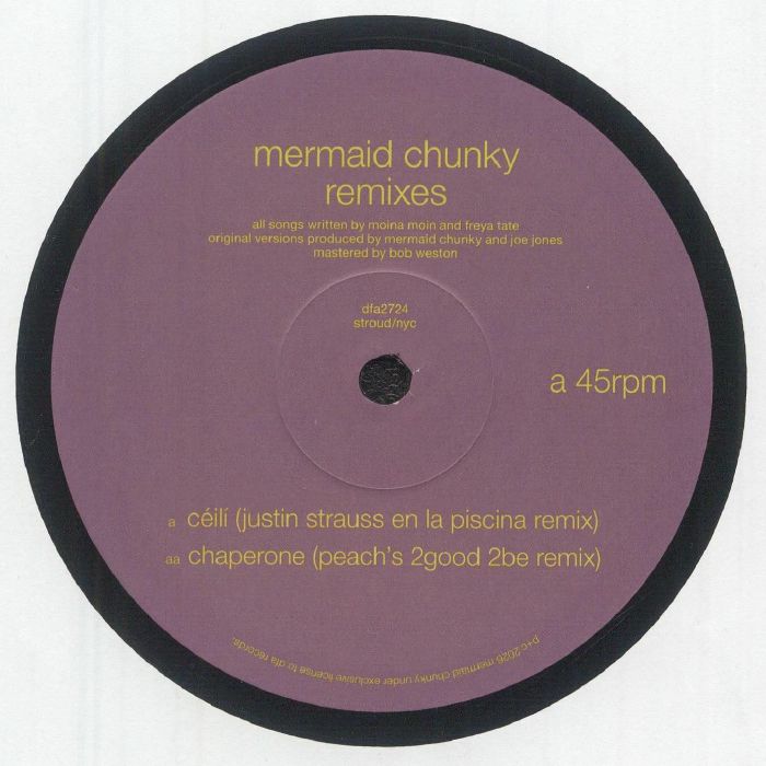 Mermaid Chunky – Remixes vinyl cover