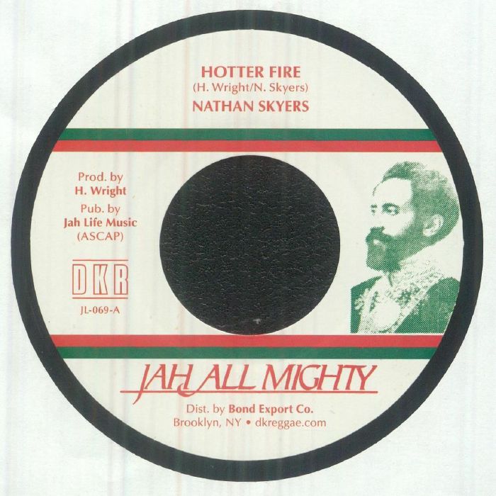 Nathan Skyers – Hotter Fire vinyl cover