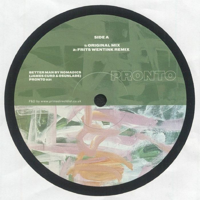 Nomadics | James Curd | Osunlade – Better Man vinyl cover