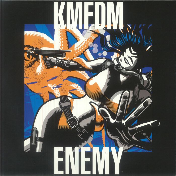 Kmfdm – Enemy vinyl cover