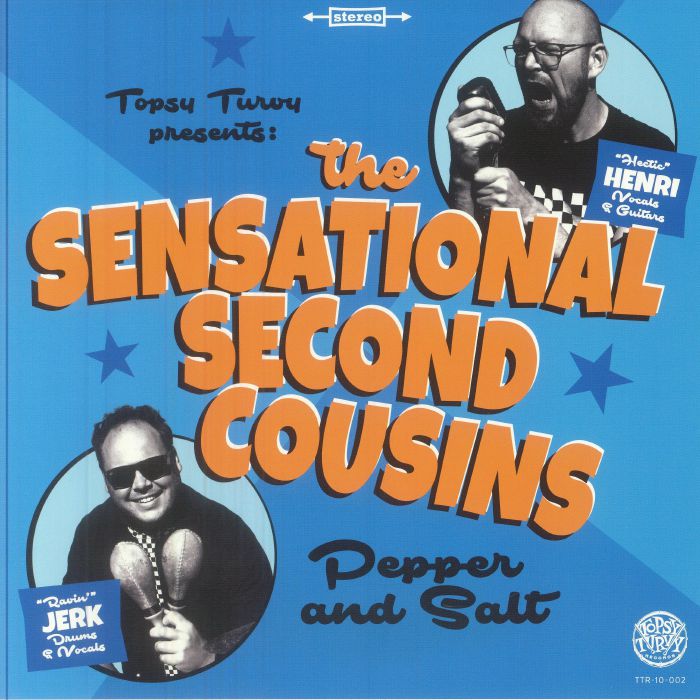 The Sensational Second Cousins – Pepper & Salt vinyl cover