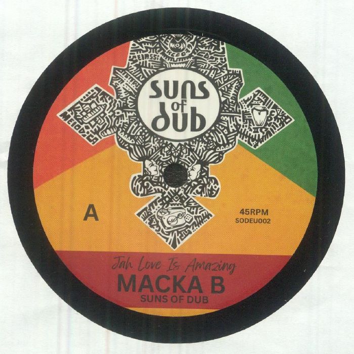 Macka B | Carlton Shepherd – Jah Love Is Amazing vinyl cover
