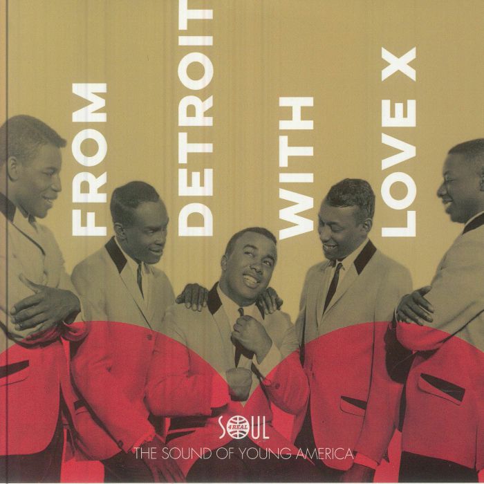 Marvin Gaye | Chris Clark | The Spinners | David Ruffin – From Detroit With Love X vinyl cover