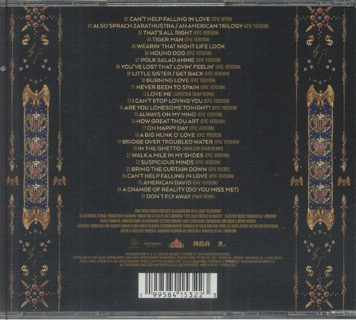 Elvis PRESLEY - Epic: Elvis Presley In Concert (Soundtrack)