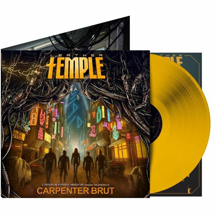 Carpenter Brut – Leather Temple vinyl cover