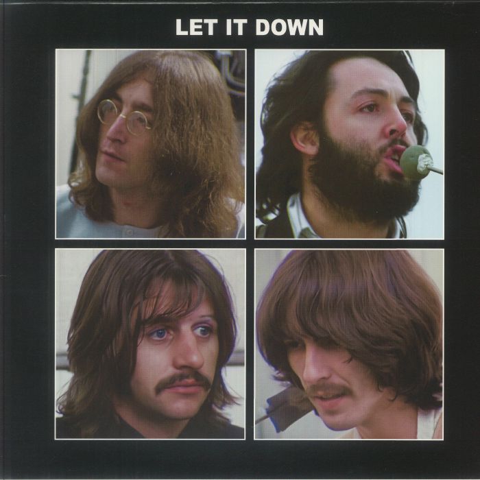 The Beatles – Let It Down vinyl cover