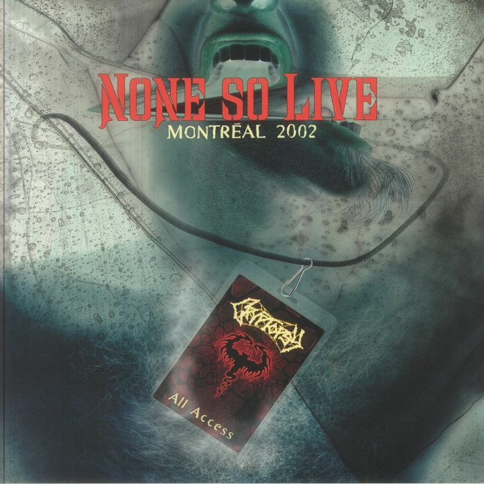 Cryptopsy – None So Live vinyl cover
