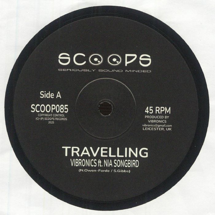 Vibronics | Nia Songbird – Travelling vinyl cover