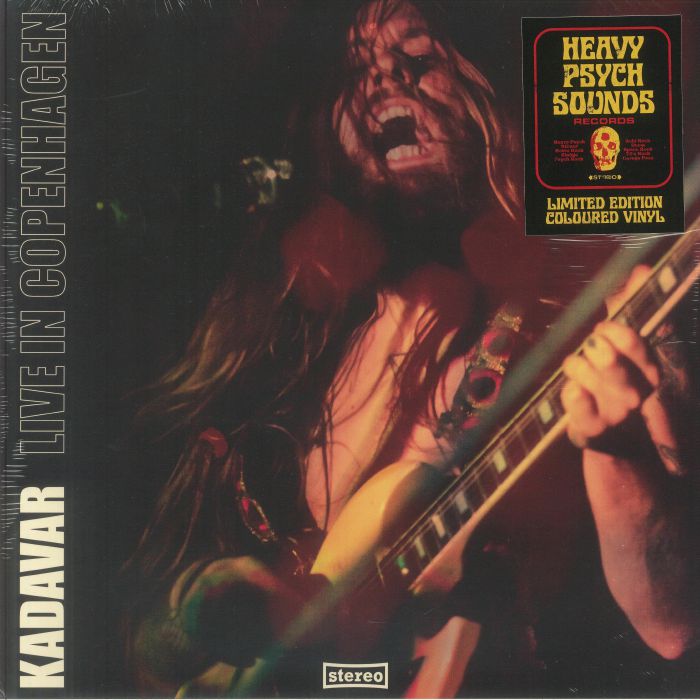 Kadavar – Live In Copenhagen vinyl cover