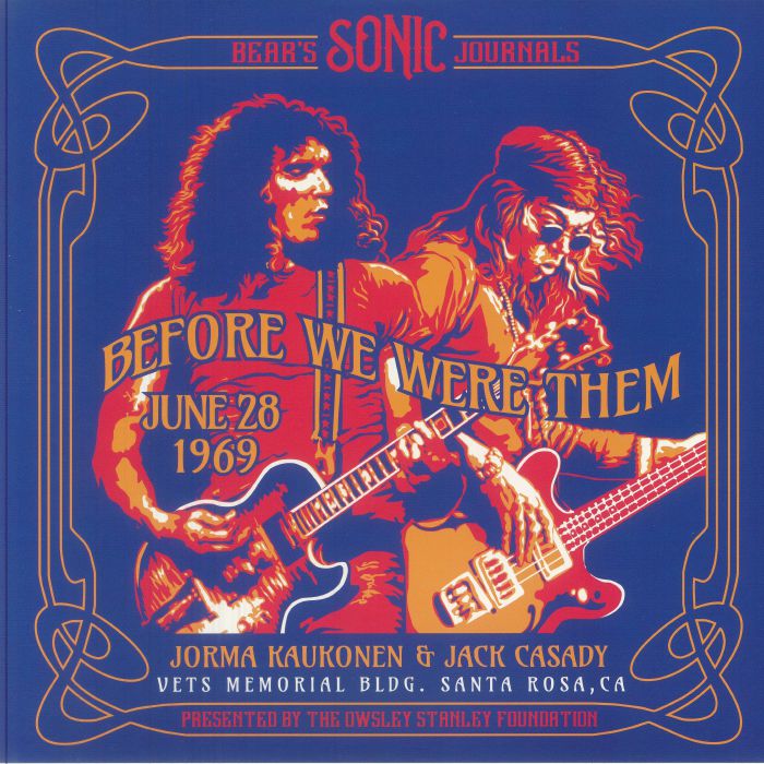 Jorma Kaukonen | Jack Casady – Bear's Sonic Journals: Before We Were Them vinyl cover