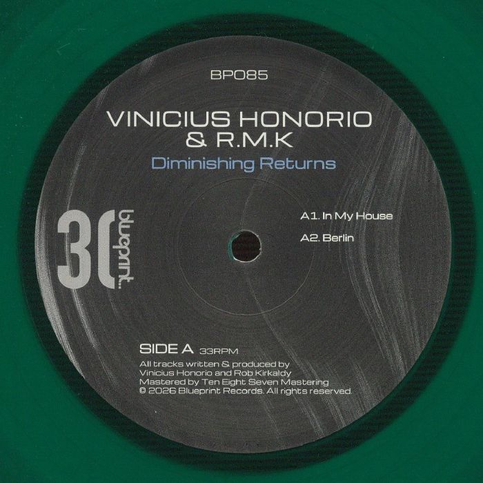 Vinicius Honorio | Rmk – Diminishing Returns vinyl cover