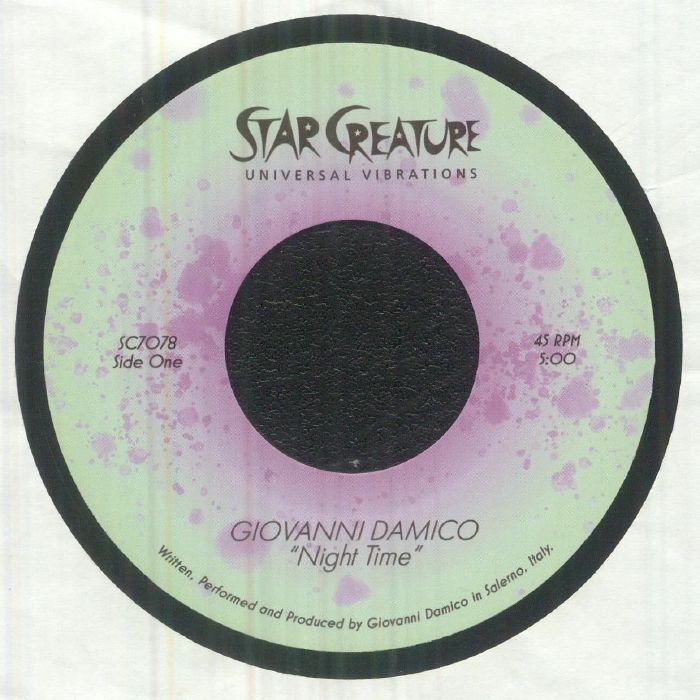 Giovanni Damico – Night Time vinyl cover