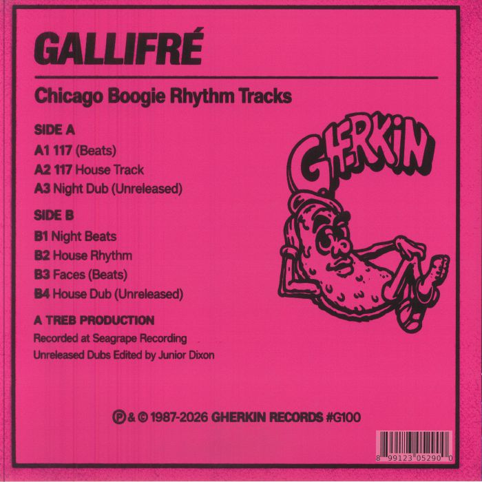GALLIFRE - Chicago Boogie Rhythm Tracks Vinyl at Juno Records.