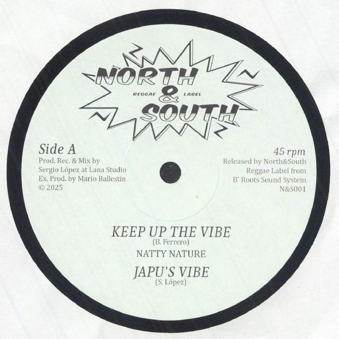 Natty Nature | Jorge Dopico – Keep Up The Vibe vinyl cover