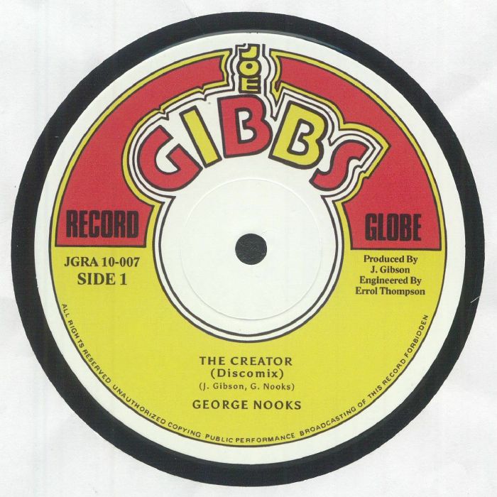 George Nooks | Ruddy Thomas – The Creator vinyl cover