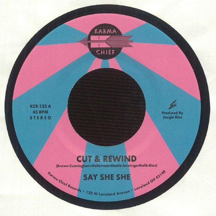 Say She She – Cut & Rewind vinyl cover