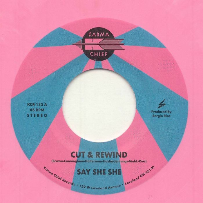 Say She She – Cut & Rewind vinyl cover