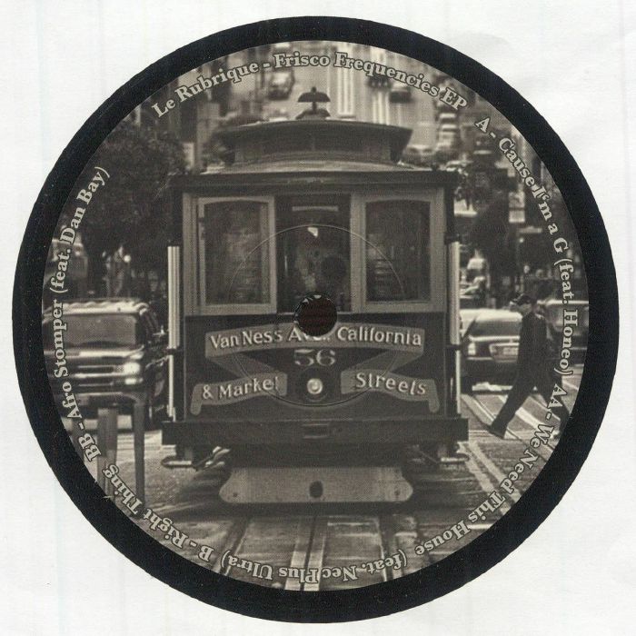 Le Rubrique – Frisco Frequencies EP vinyl cover