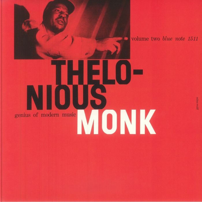 Thelonious Monk – Genius Of Modern Music Vol 2 (Blue Note Classic Vinyl Edition) vinyl cover