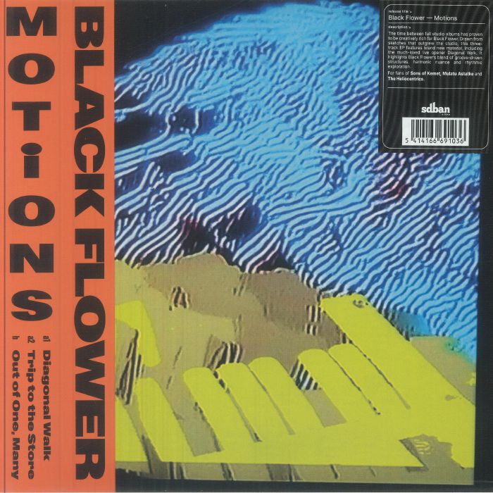 Black Flower – Motions vinyl cover
