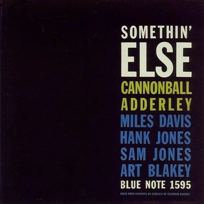 Cannonball ADDERLEY - Somethin' Else (reissue) Vinyl at Juno Records.